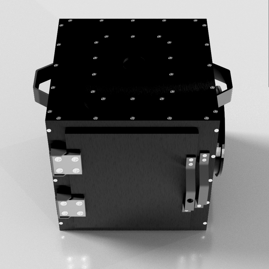 Dark chamber render
